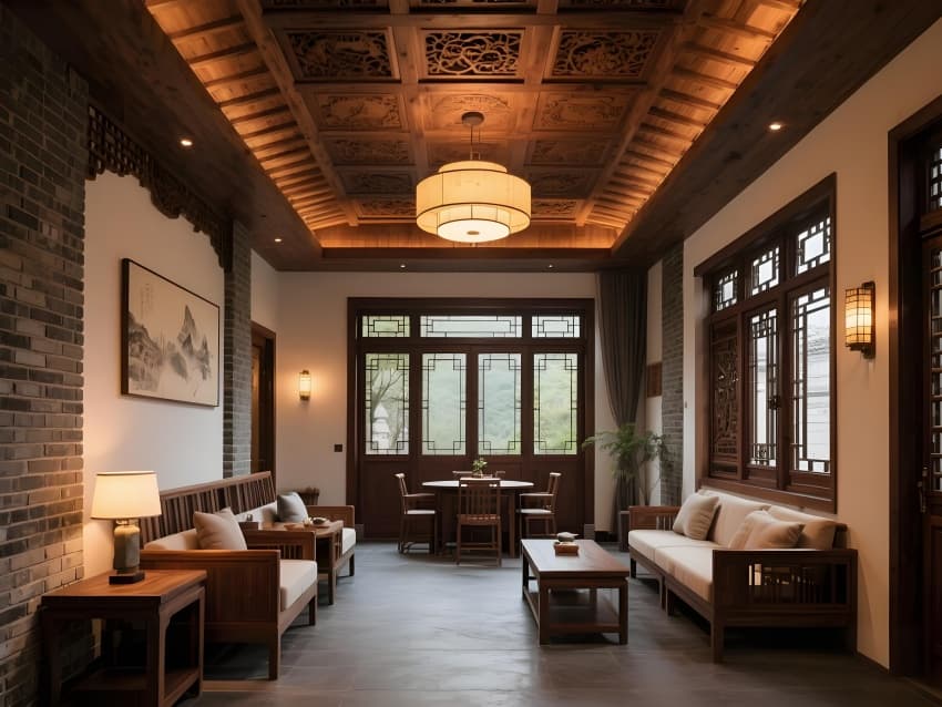 7000㎡安徽鄉(xiāng)村民宿設(shè)計(jì)效果分享